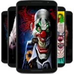 Logo of Scary Clown Wallpaper android Application 